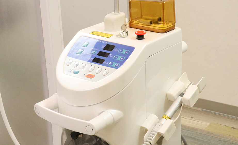 出血や痛みが少ない